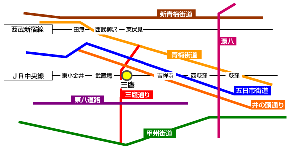 会社案内地図